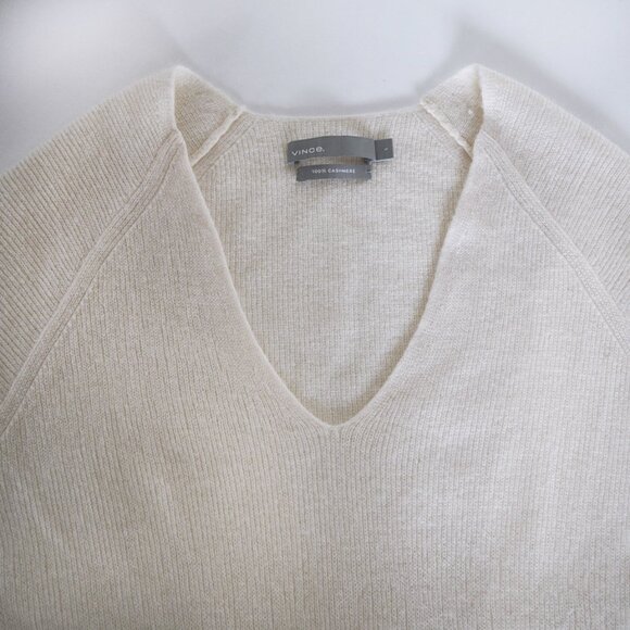 Vince 100% Cashmere V-Neck Sweater - Picture 9 of 13